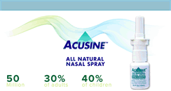 Desktop Screenshot of acusine.com